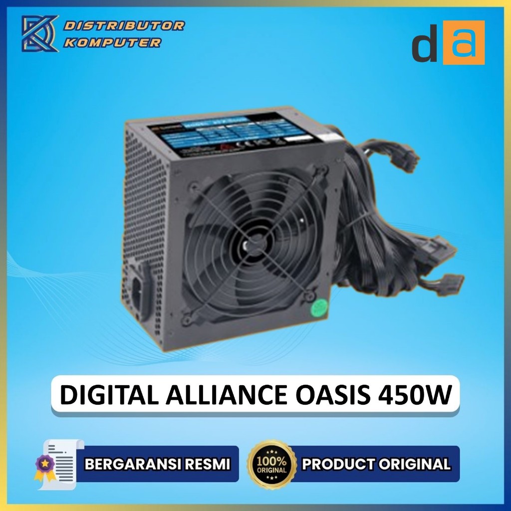 Jual DIGITAL ALLIANCE POWER SUPPLY OASIS 450W | Shopee Indonesia
