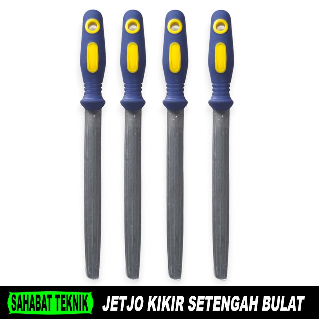 Jual Fitter File / Alat Kikir Besi Setengah Bulat 6 Inch Halus Gagang ...