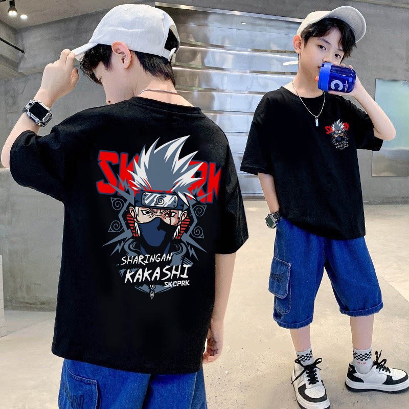 Aero Anime Face Kaos Anak Laki-laki