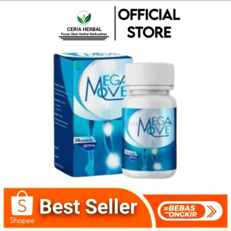 Jual Megamove 100% Original Obat Pereda Nyeri Sendi & Kesehatan Tulang ...