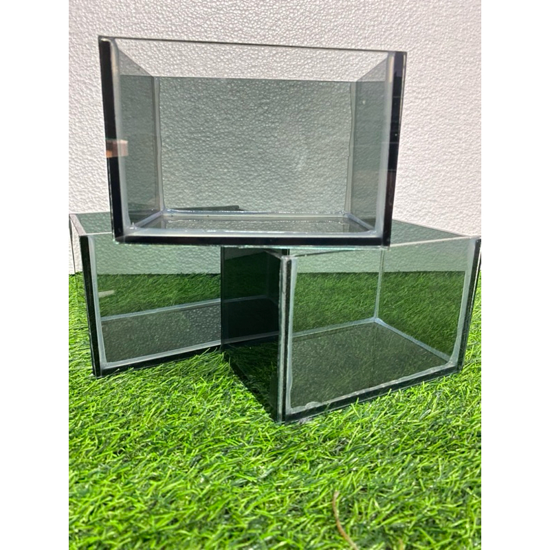Jual Aquarium Kaca Full Riben Depan Bening 15*10*10 (P*L*T) (Soliter ...