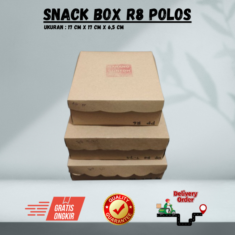 Jual KEMASAN R8 - KEMASAN MAKANAN - KOTAK MAKANAN - KOTAK NASI - SNACK ...