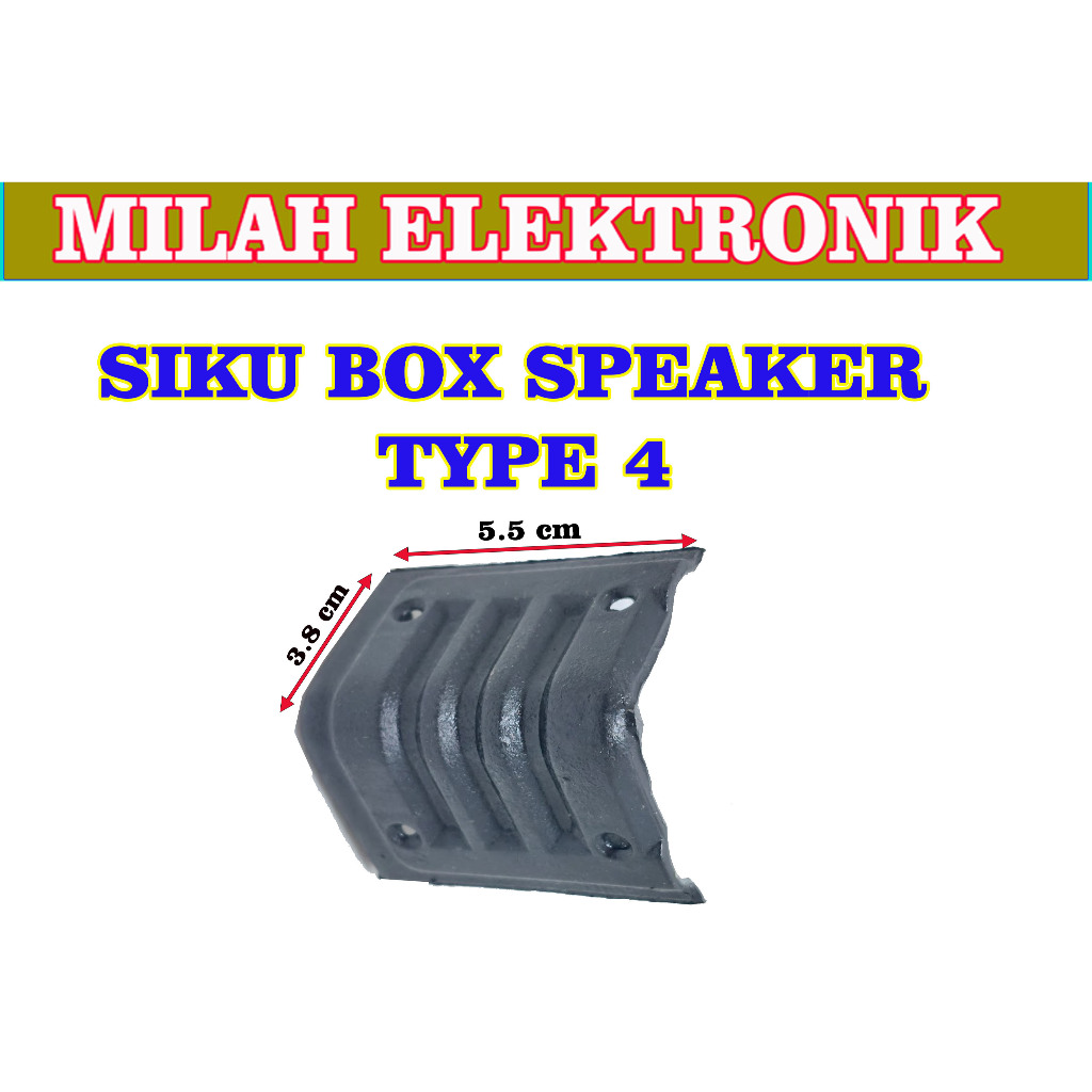 Jual siku box speaker type 4 ukuran 3.8 x 5 cm | Shopee Indonesia