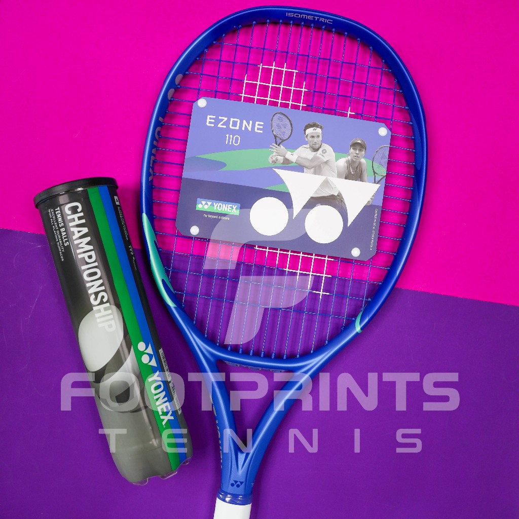 Jual Raket Tenis Yonex Ezone 110 Blast Blue 2025 Tennis Racket 255 gr ...