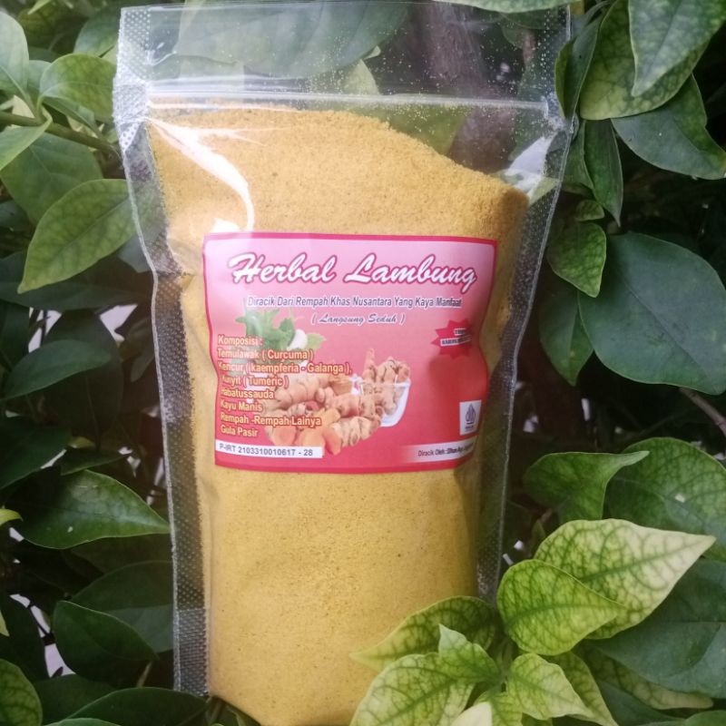 HERBAL ASAM LAMBUNG MAAG GERD |Temulawak |Kunyit |Kencur