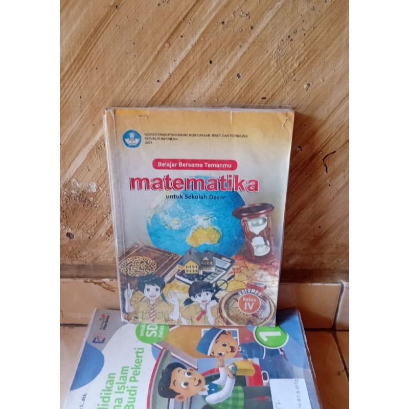 Jual Matematika untuk SD kelas 4 volume 1 kurikulum merdeka Kementerian ...