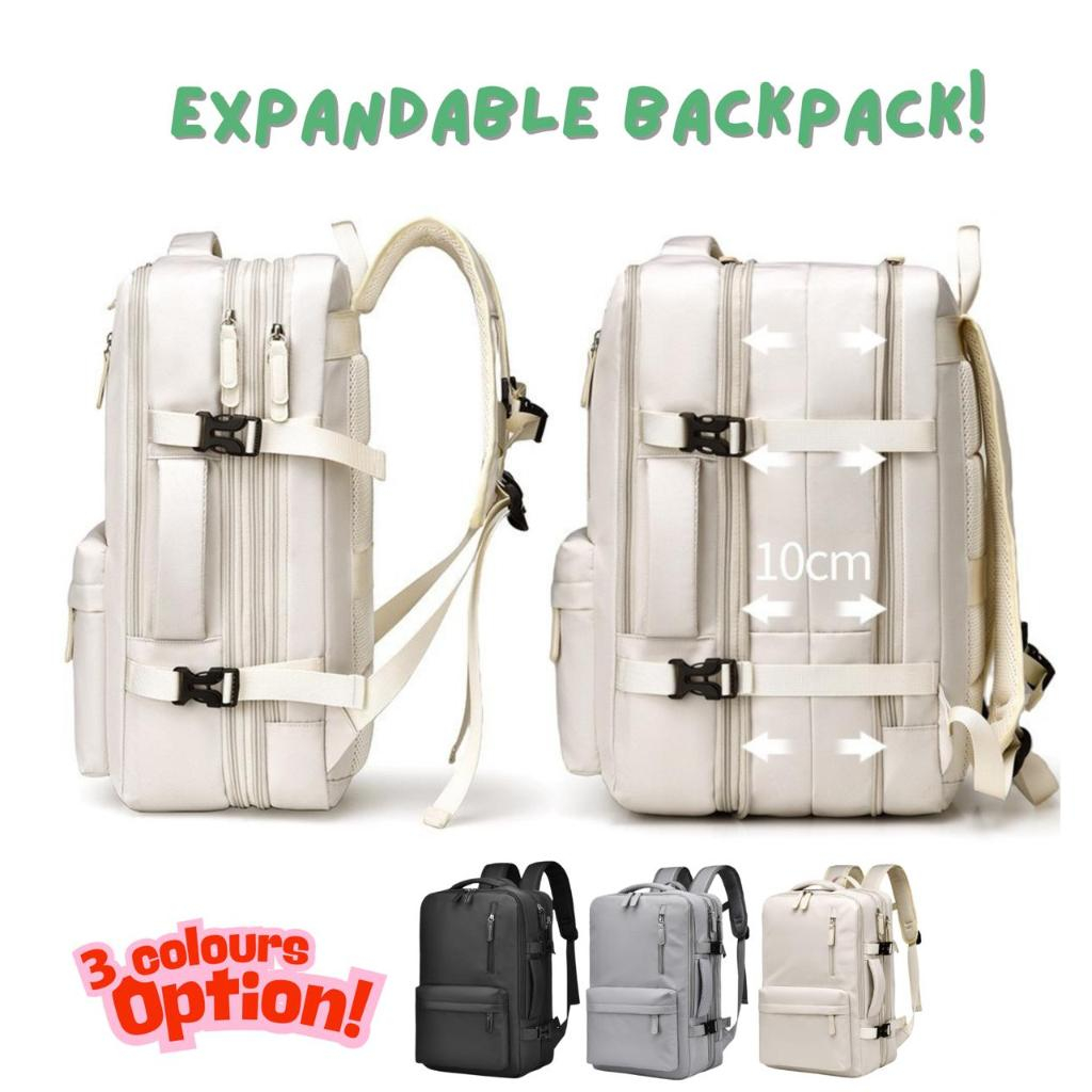 Jual Tas Ransel Wanita Pria Expandable Tas Travel Pria Wanita Tas ...