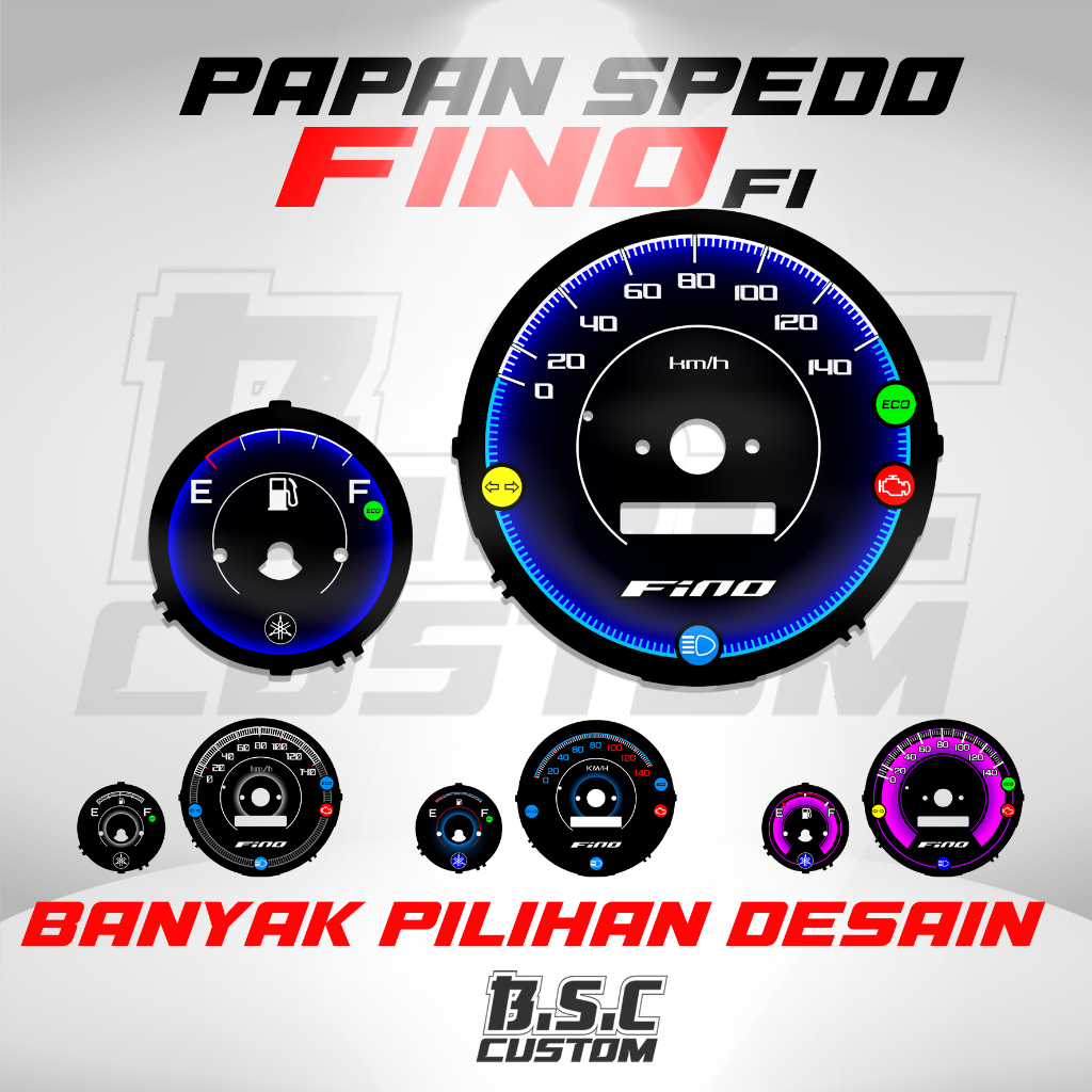 Jual PANEL SPEEDOMETER PAPAN SPEDO SPIDO YAMAHA FINO FI FINO 125 FINO ...