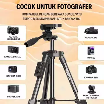 Neepho 3160s Tripod Multifungsi Photography Kamera Cellphone DSLR