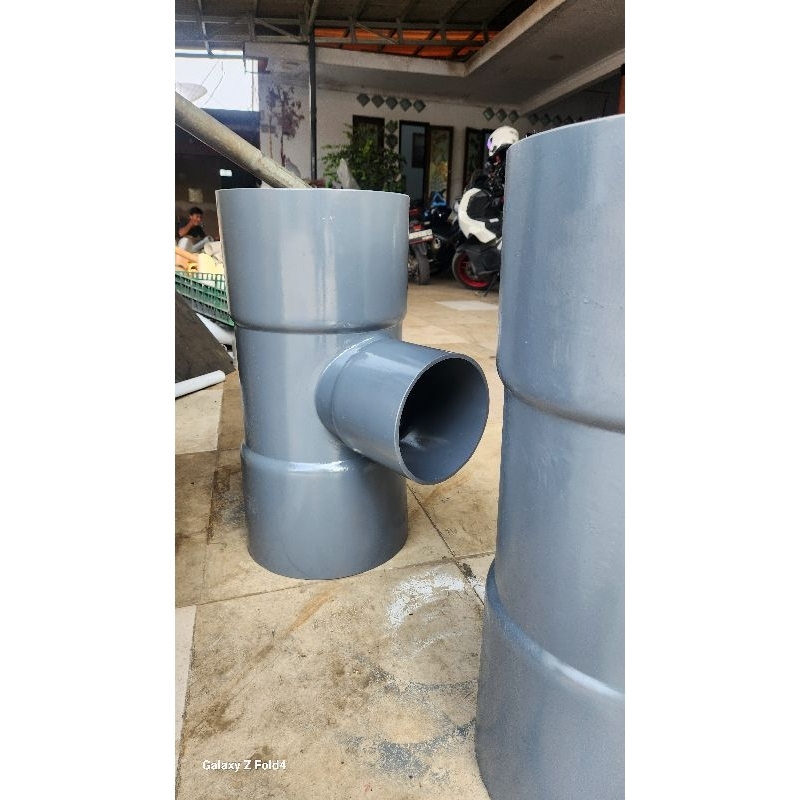 Jual tee 10 x 4 inchi type Aw fitting pvc | Shopee Indonesia