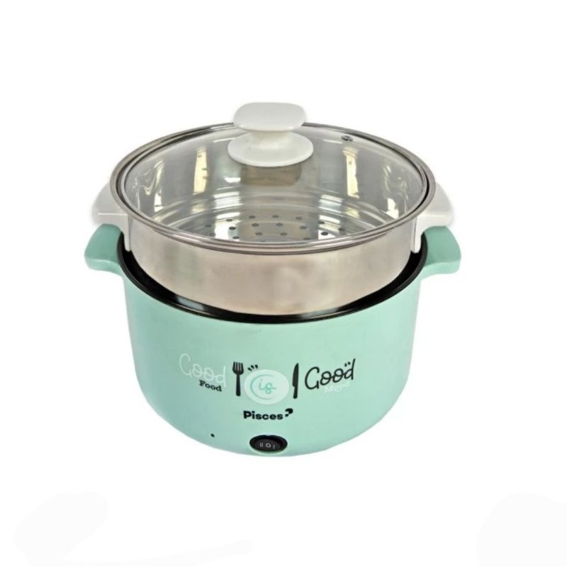 Jual multi cooker portable cooking PANCI ELECTRIC MINI PANCI 1.7L ALAT ...