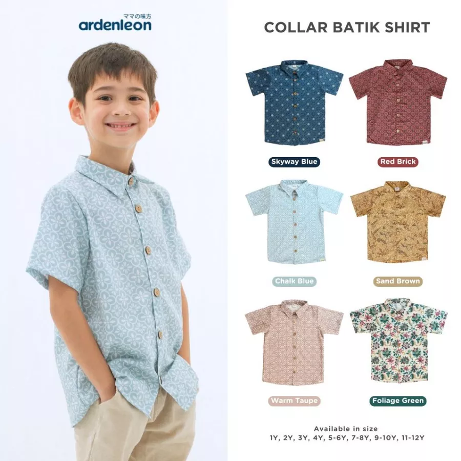  Collar Batik Shirt