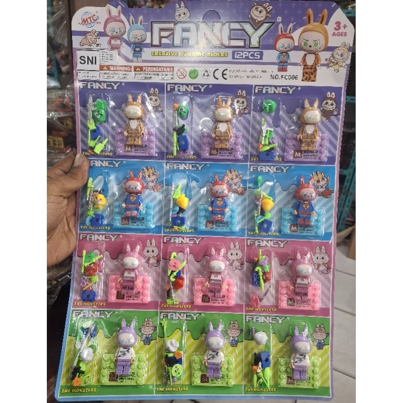 Jual Fk Block Labubu 12pc Layar | Shopee Indonesia