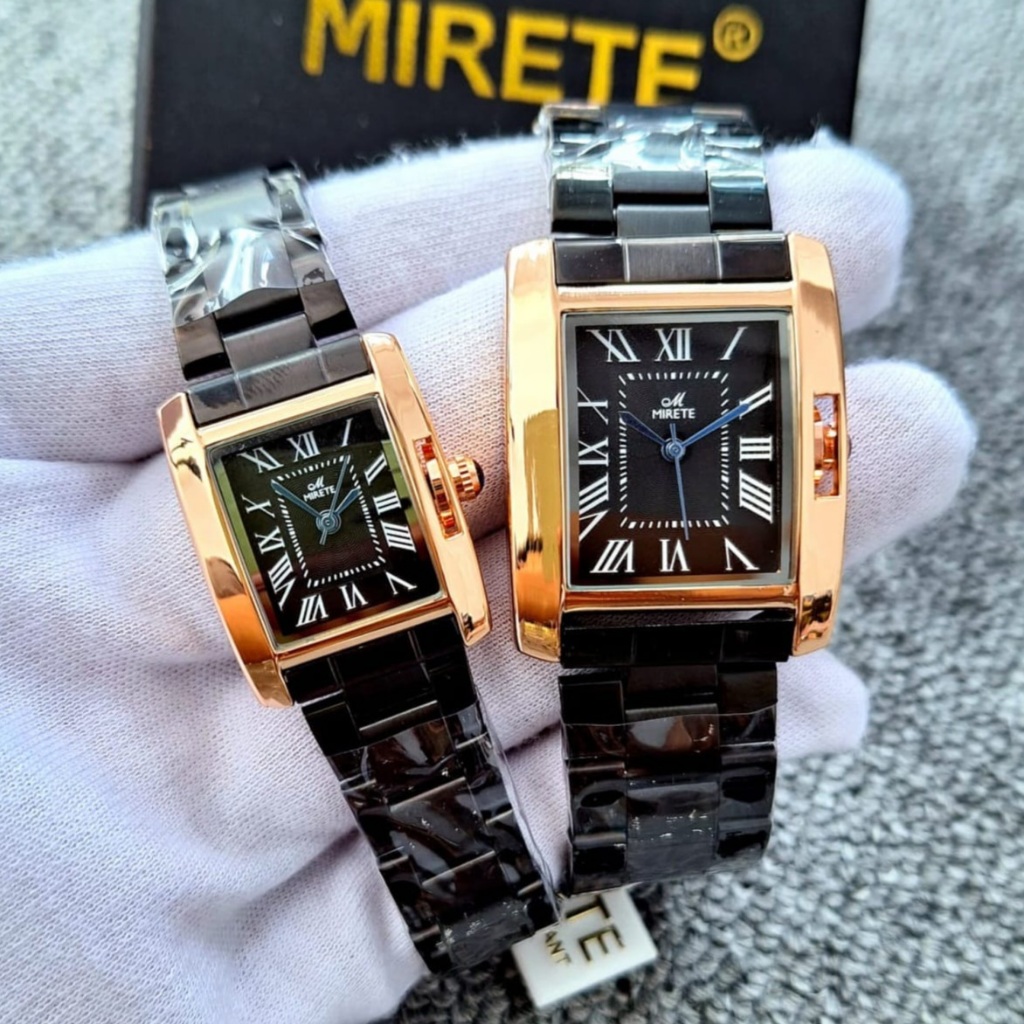 Jual MIRETE Jam Tangan Couple Seri M303 Original Tahan Air Dijamin ...