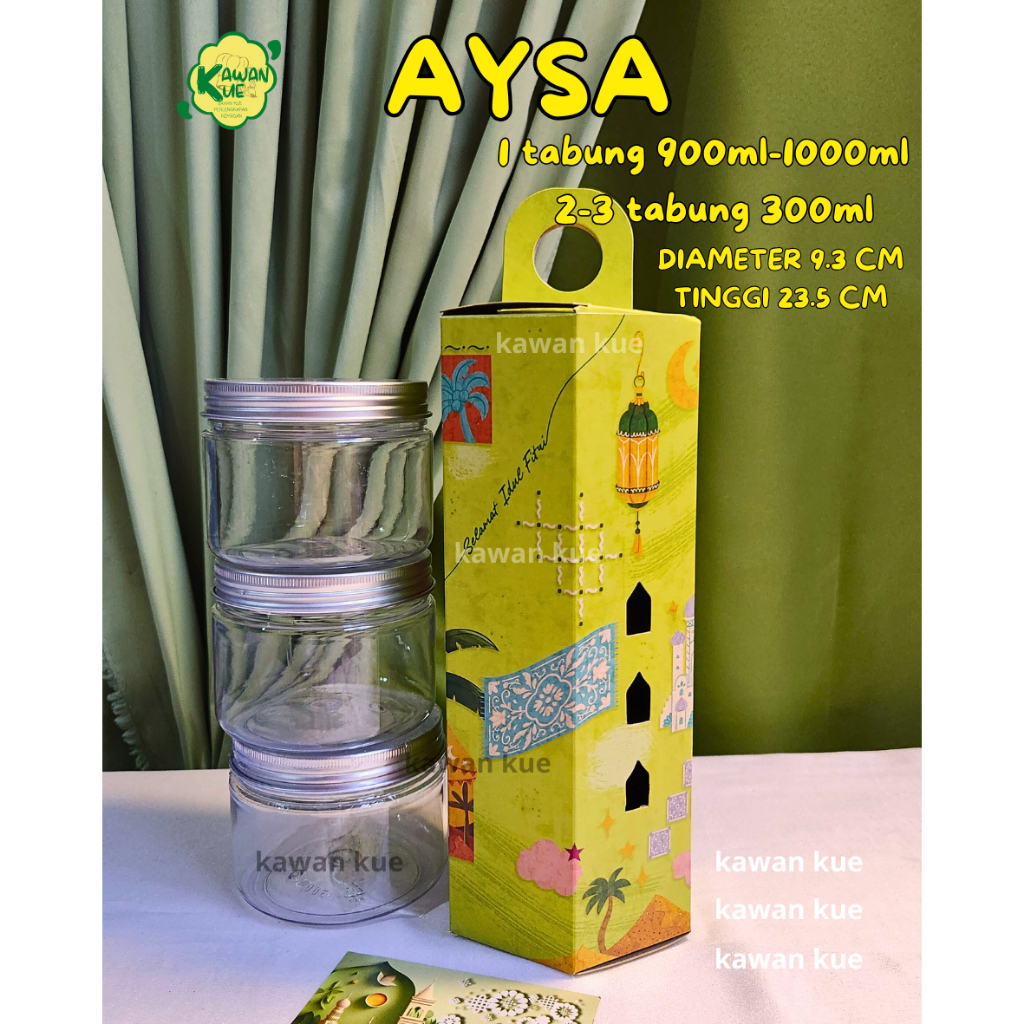 Jual RAYA AYSA 1 TABUNG 900ML/1000ML, 2 -3 TABUNG 300ML - TIDAK ...