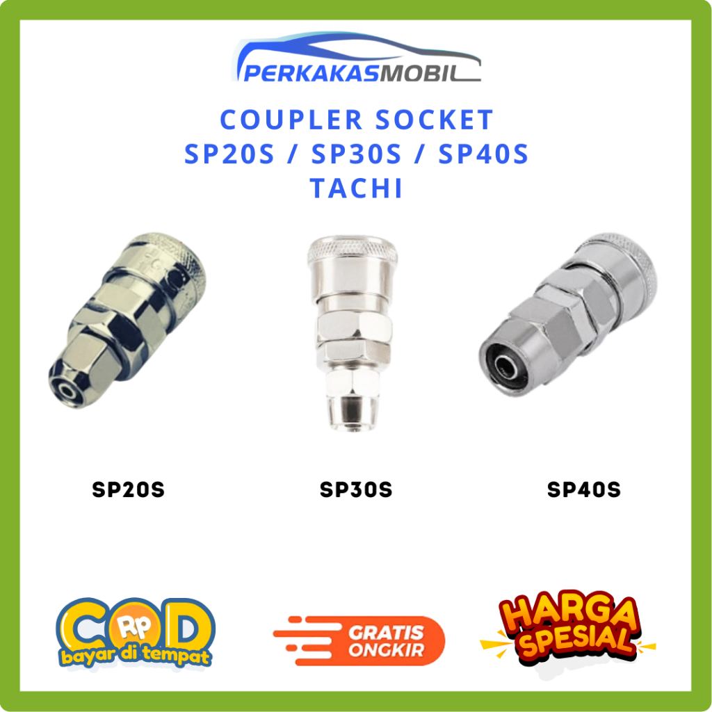 Jual COUPLER SOCKET SP20S / SP30S / SP40S TACHI | Shopee Indonesia