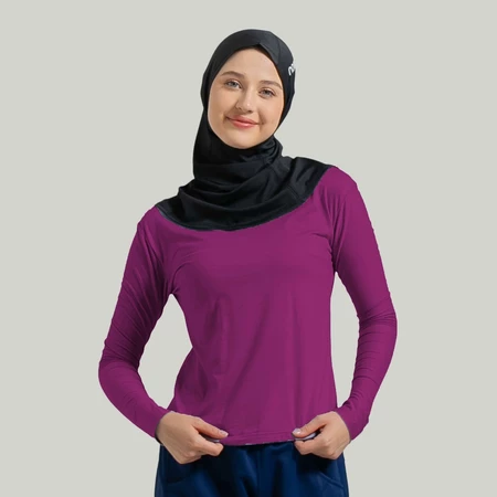 NOORE Oryn Inner Olahraga Dark Purple - Pakaian Olahraga Wanita dan Fitness