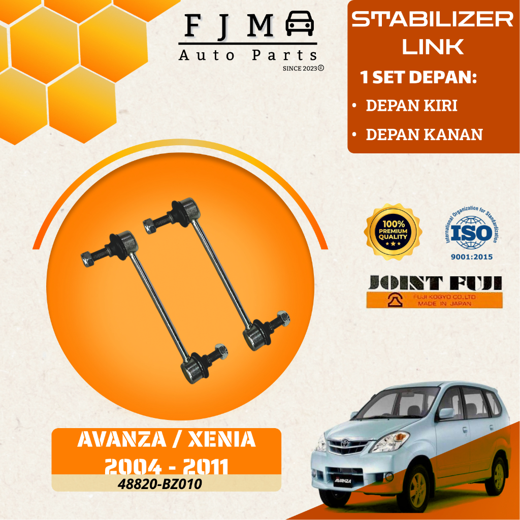 Jual STABILIZER LINK DEPAN AVANZA XENIA 2004 - 2011 JOINT FUJI | Shopee ...