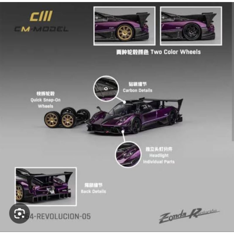 Jual CM Model Pagani Zonda R | Shopee Indonesia