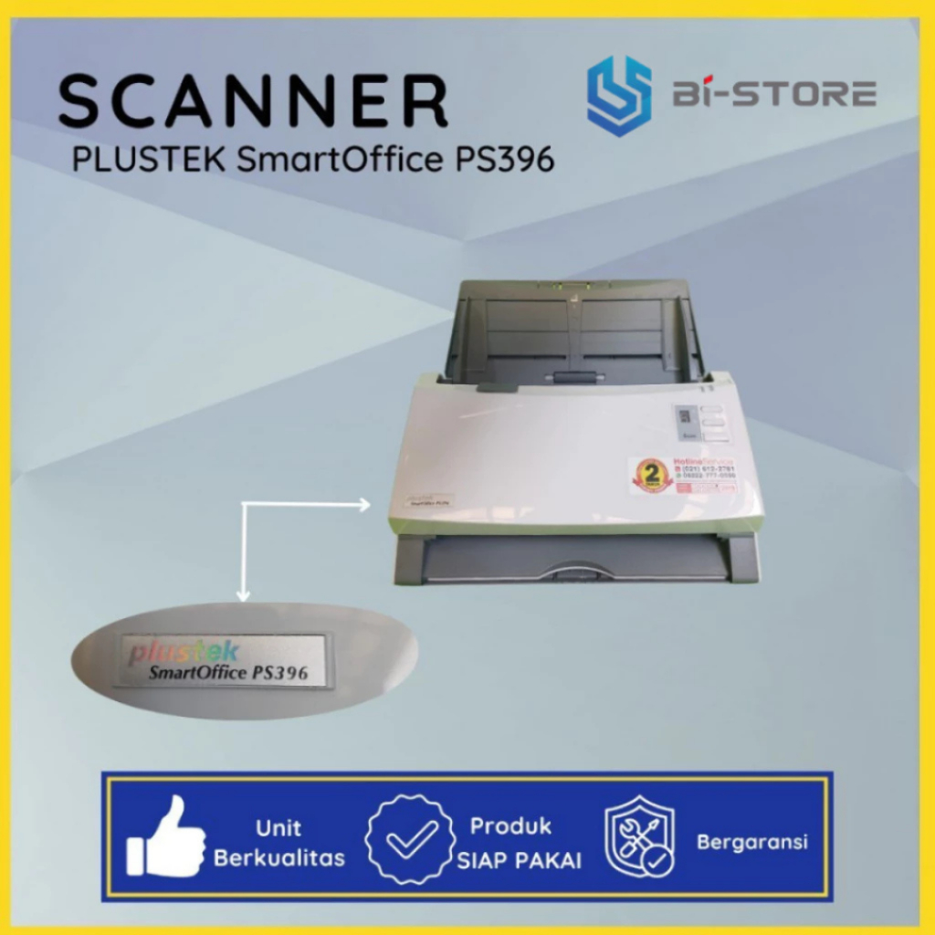 Jual Scanner Folio Plustek Smart Office PS396 Kecepatan Scan Hingga 30 ...