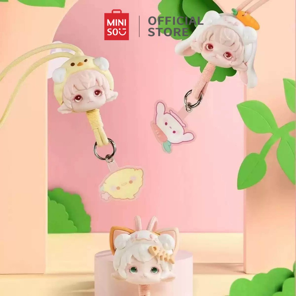 Jual Miniso Rice Roll's Pajama Party - Hanging Rope Blind Box | Shopee ...