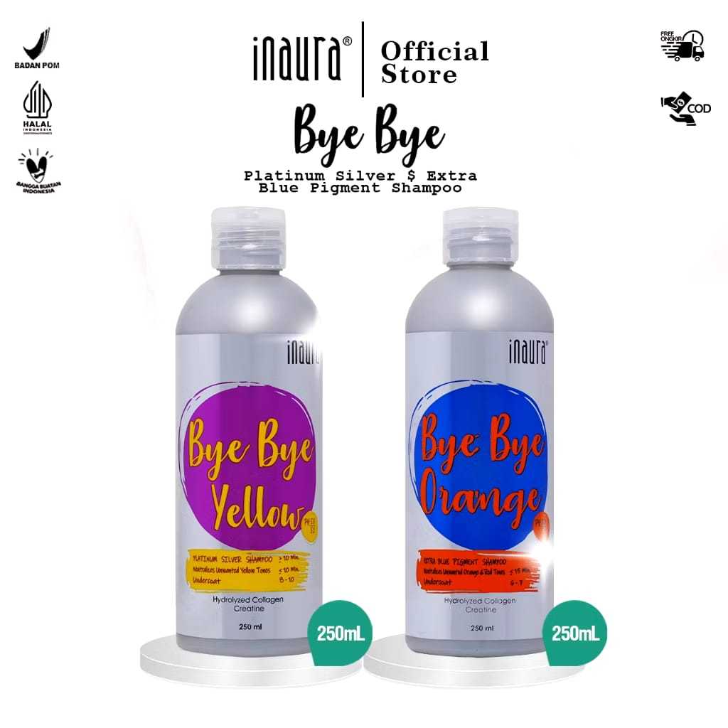 Jual Inaura Bye bye shampoo 250ml | Shopee Indonesia