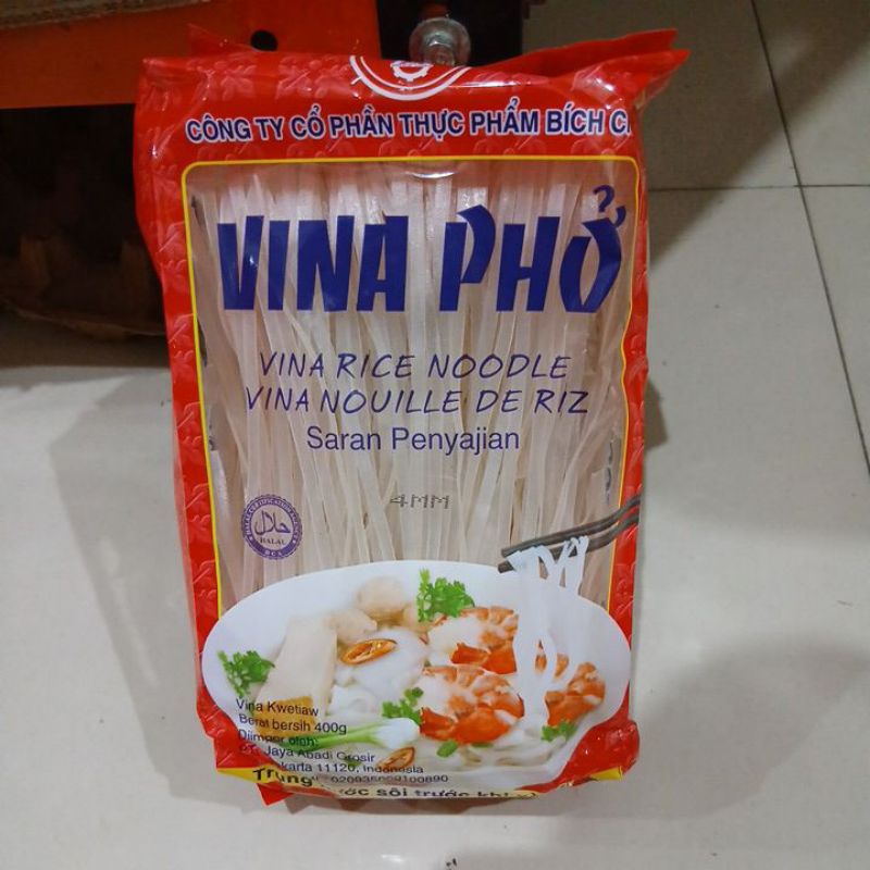 Jual Vina pho vina rice noodle 400 gram | Shopee Indonesia