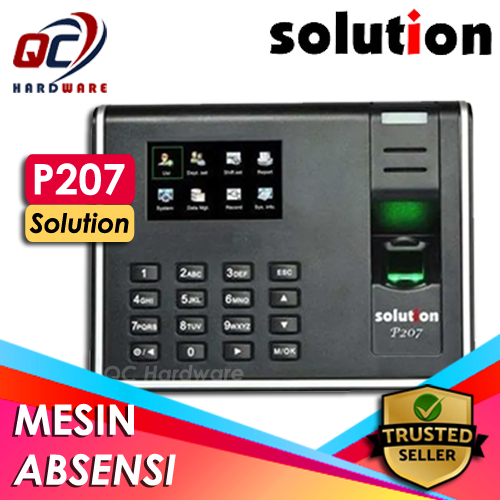 Jual Solution P207 - Mesin Absensi Sidik Jari - FingerPrint - Solution ...