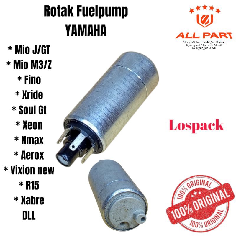 Jual ( ORIGINAL) Rotak dinamo fuelpump yamaha mio j m3 z aerox r15 ...