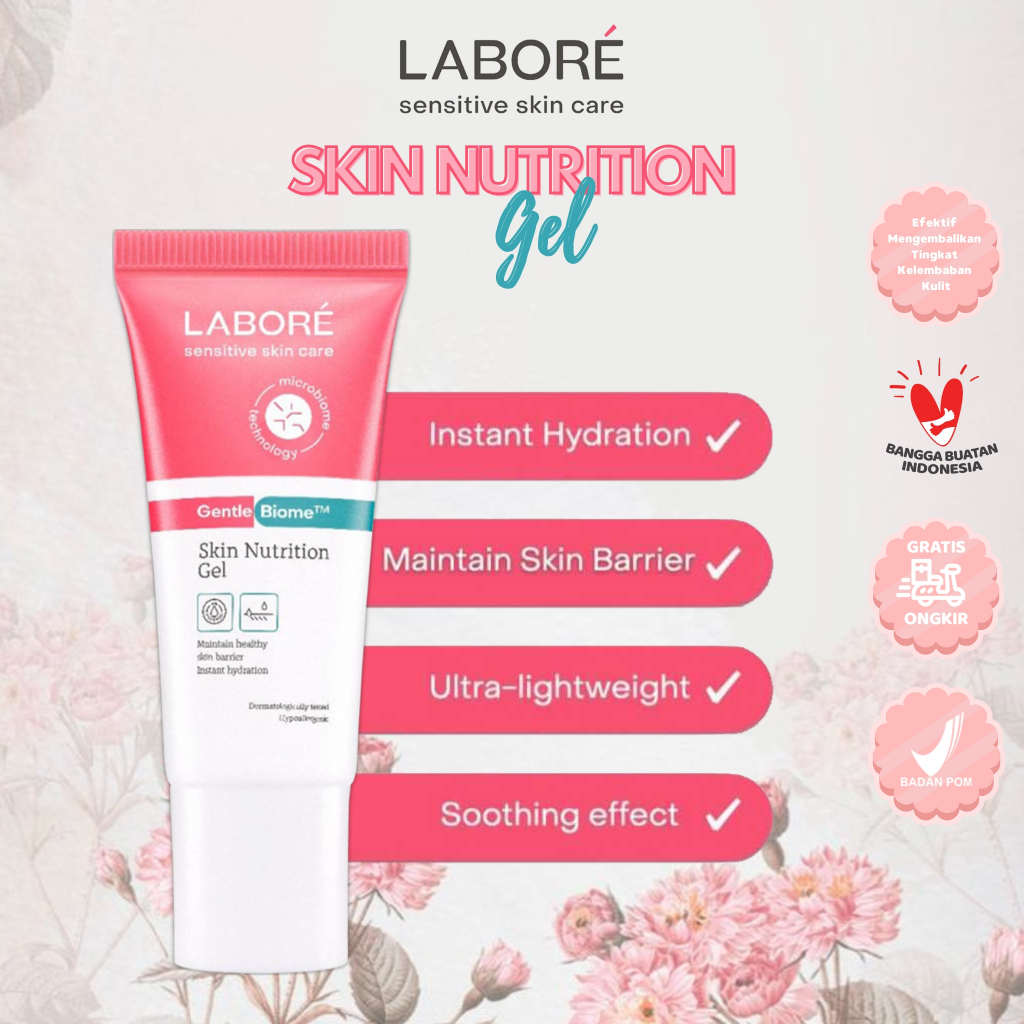 Jual LABORE GentleBiome Skin Nutrition Gel 50ml - Gel Pelembab Kulit ...