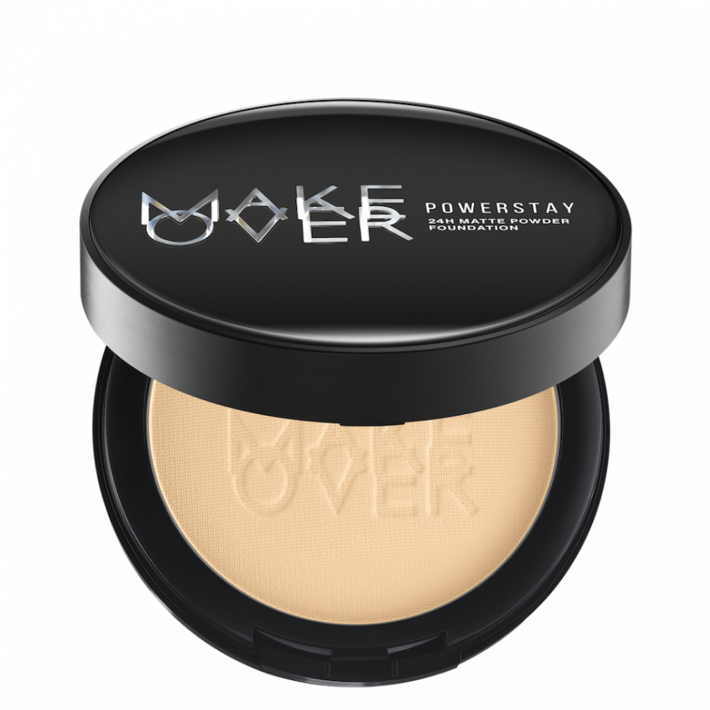 Jual MAKE OVER Powerstay 24H Matte Powder Foundation 10 g | Shopee ...