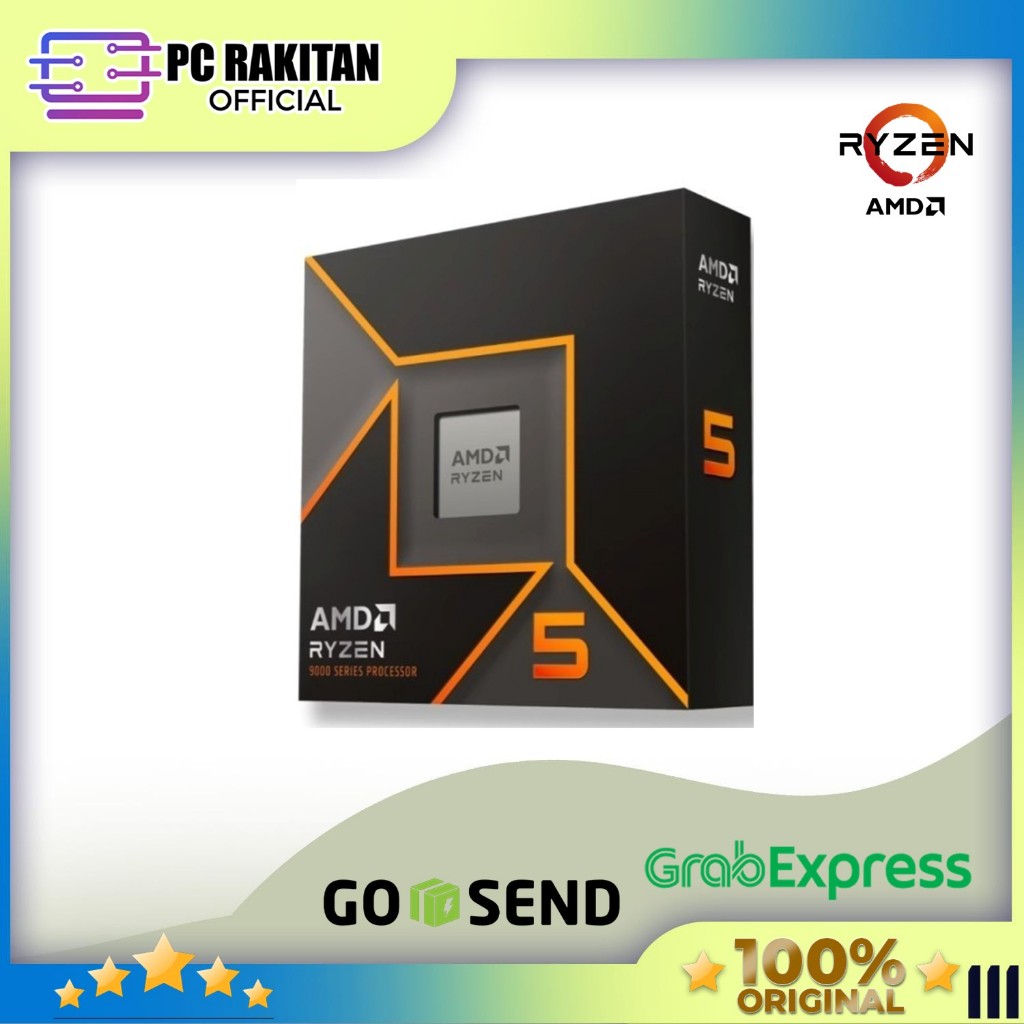 Jual AMD PROCESSOR RYZEN 5 9600X AM5 BOX / TRAY | Shopee Indonesia