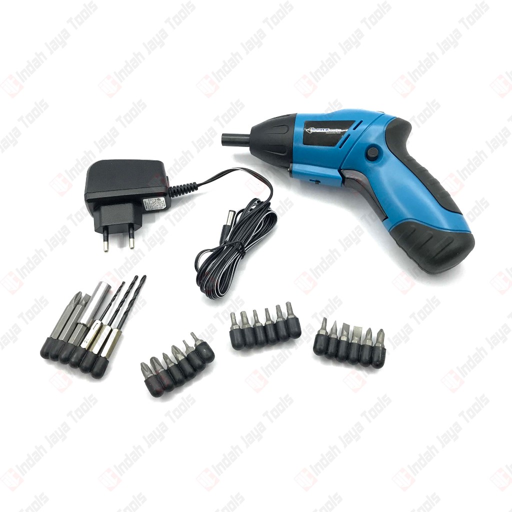 Jual BENZ BZ-8102 Cordless Screwdriver 4.8 Volt - Mesin Bor Obeng ...