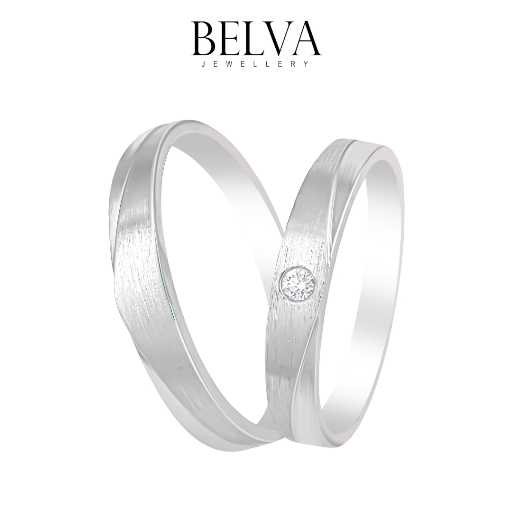 Jual Cincin Nikah Berlian - Wedding Ring - Belva Jewellery ...