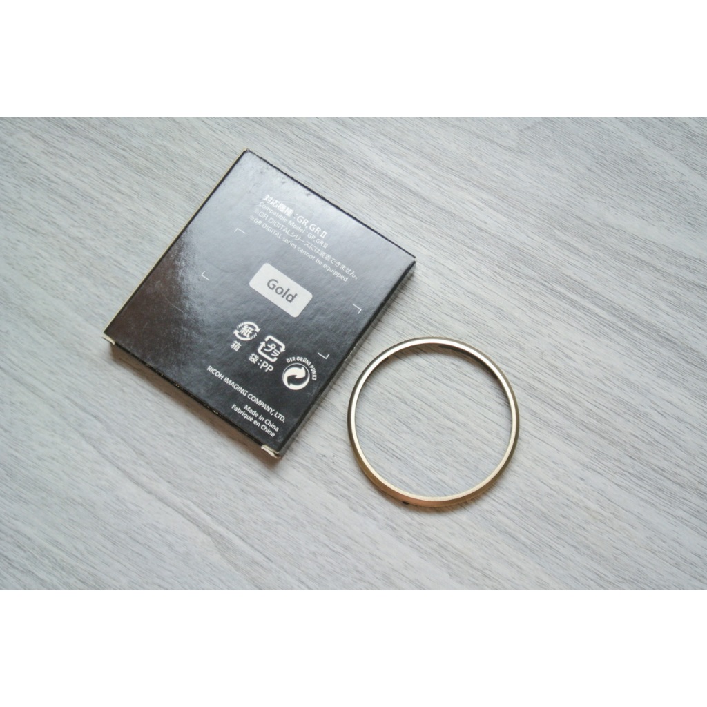Jual NEW Ricoh GR II Gold Ring Adapter - Fullset | Shopee Indonesia