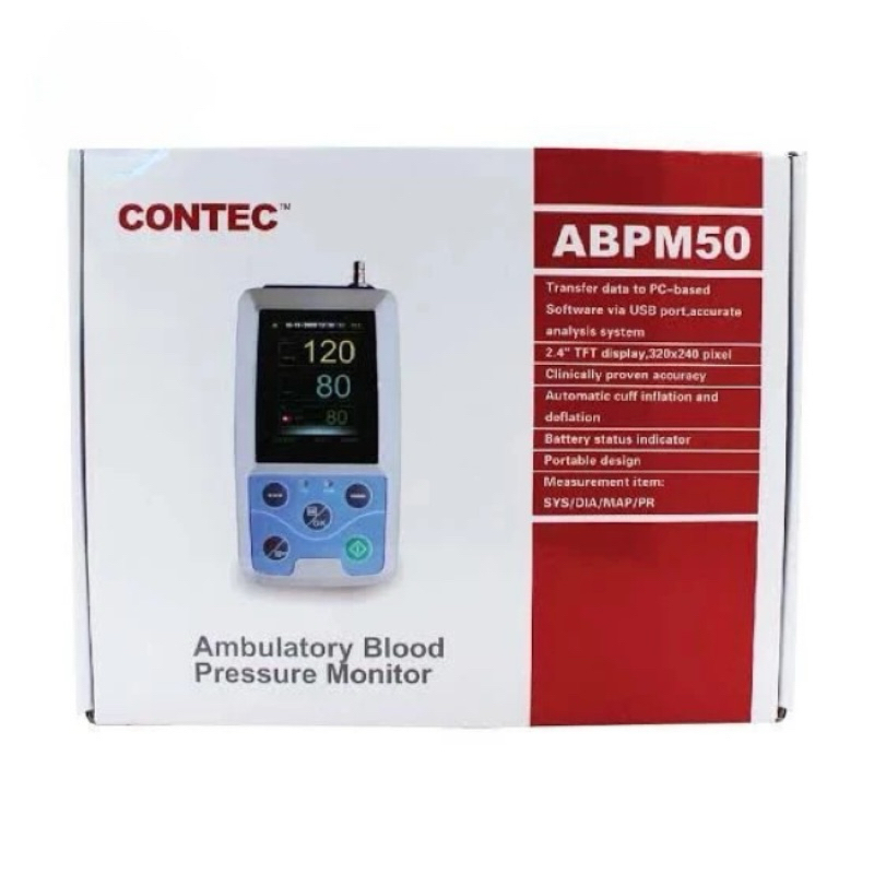 Jual Arm Ambulatory Blood Pressure Monitor 24hours NIBP Holter CONTEC ...
