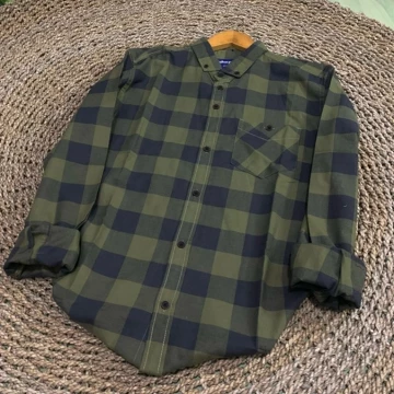 Kemeja Flanel Pria Lengan Panjang Slimfit Premium Pola Unisex