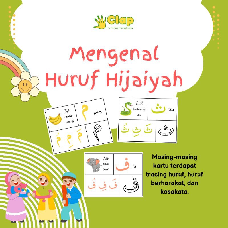 Jual Kartu Huruf Hijaiyah Wipe and Clean (Bonus Spidol) | Shopee Indonesia
