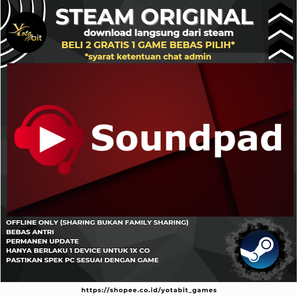 Jual Soundpad PC Sharing Original Offline | Shopee Indonesia