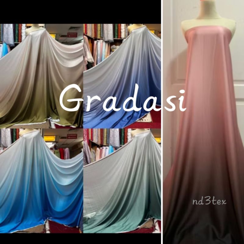 Jual Kain Armani Gradasi dan Santorini gradasi / Kain Armany silk dan ...