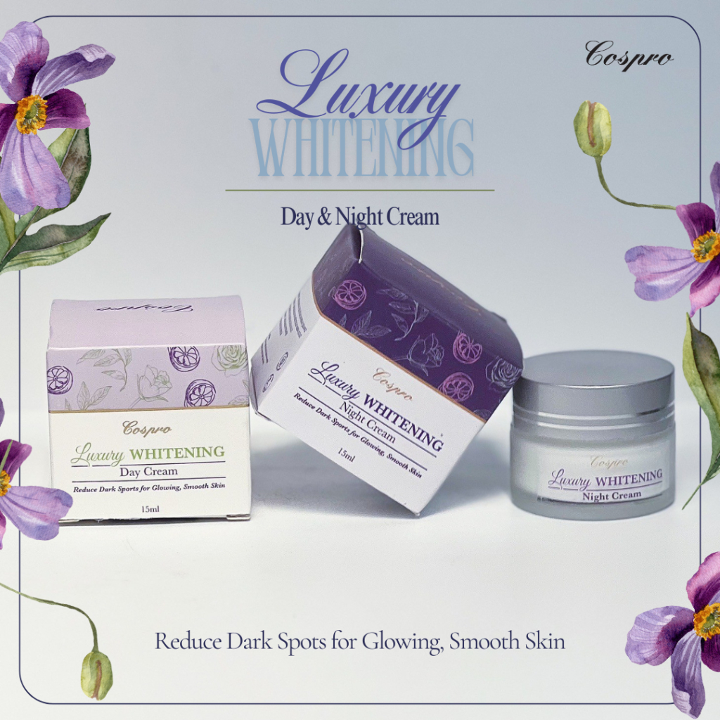 Jual Cospro LUXURY Whitening Day Cream & Night Cream | Shopee Indonesia