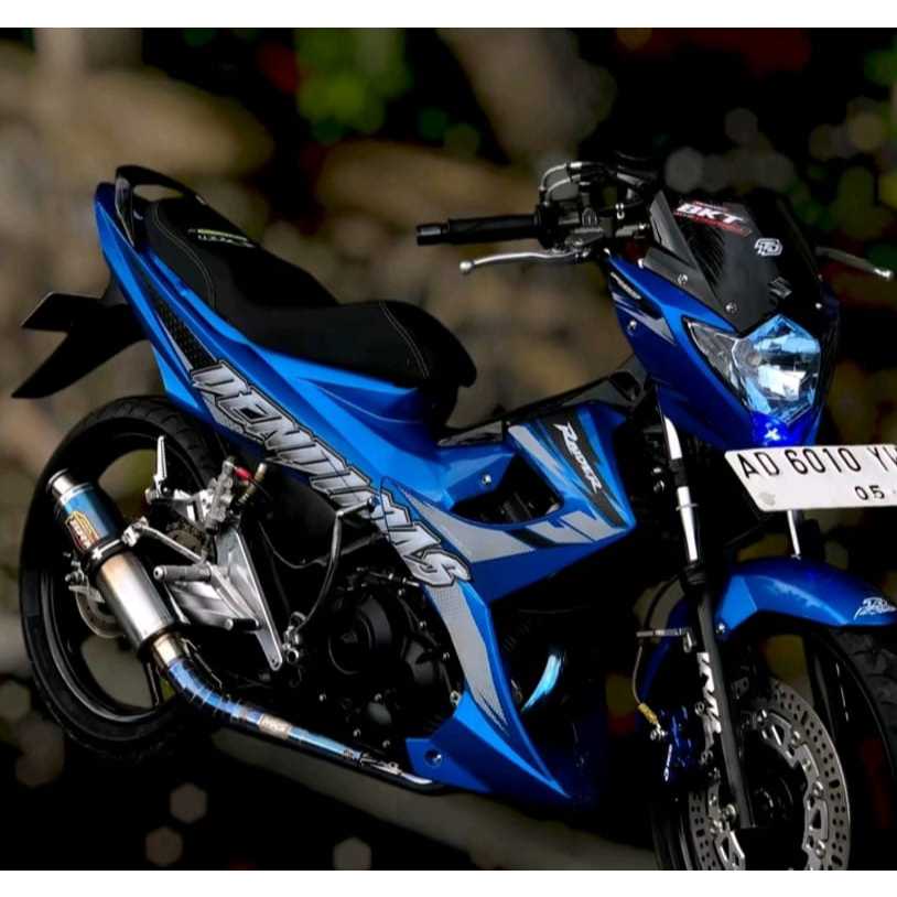Jual Striping Suzuki Satria F150 Karbu Stiker Satria Fu Facelift Simple ...