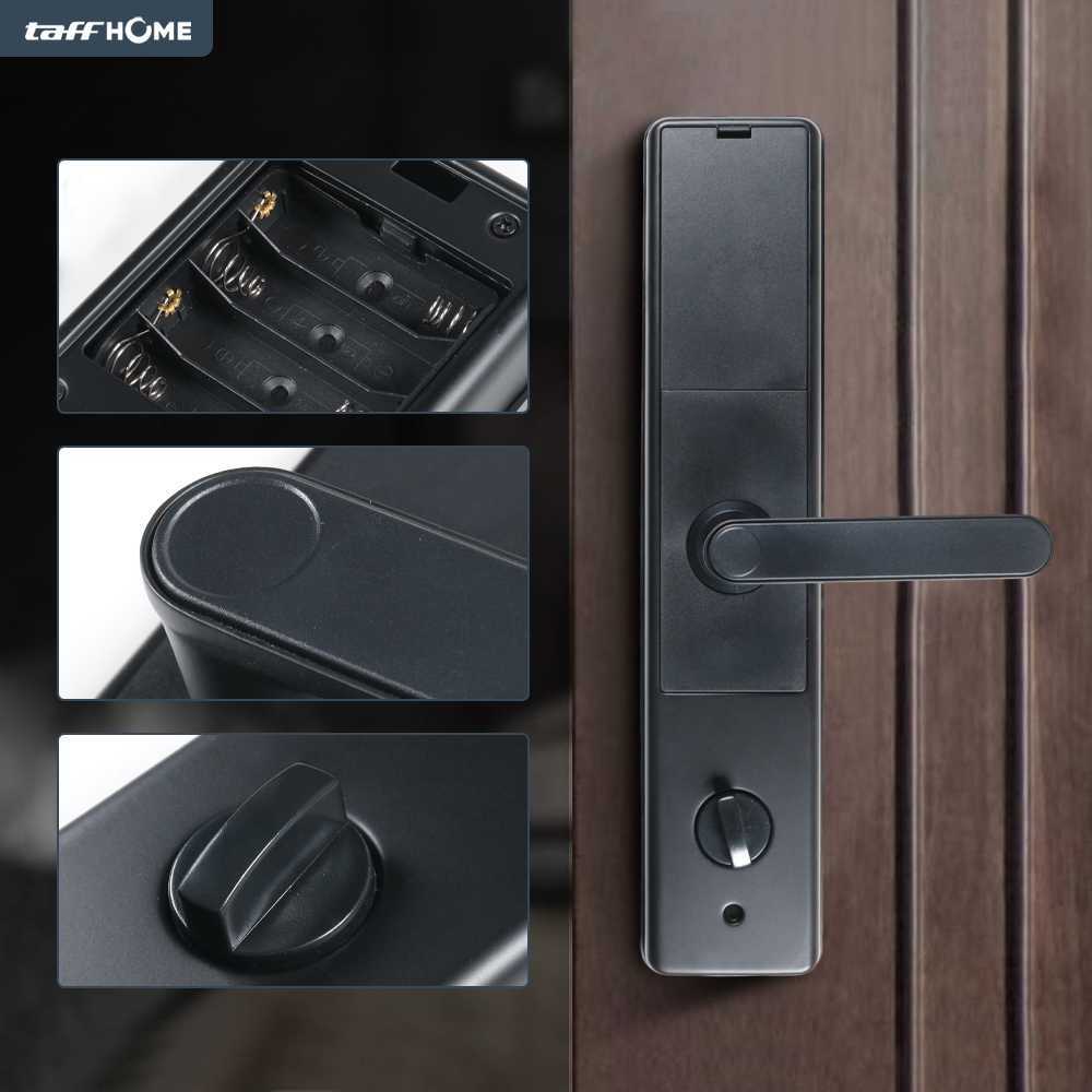 Jual DNK -TaffHOME Smart Door Lock Fingerprint Password Bluetooth Card ...