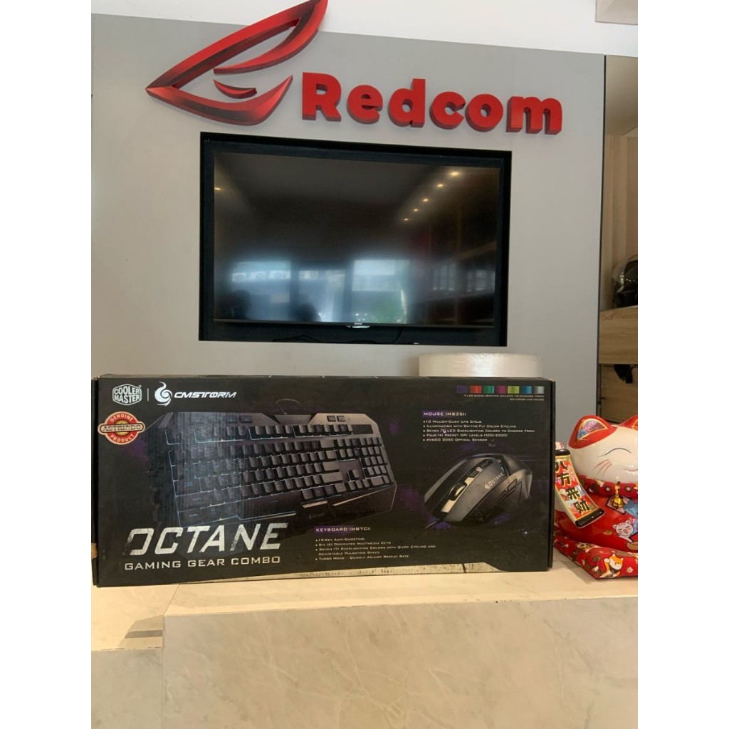 Jual COOLER MASTER OCTANE GAMING GEAR COMBO | GAMING GEAR KEYBOARD AND ...