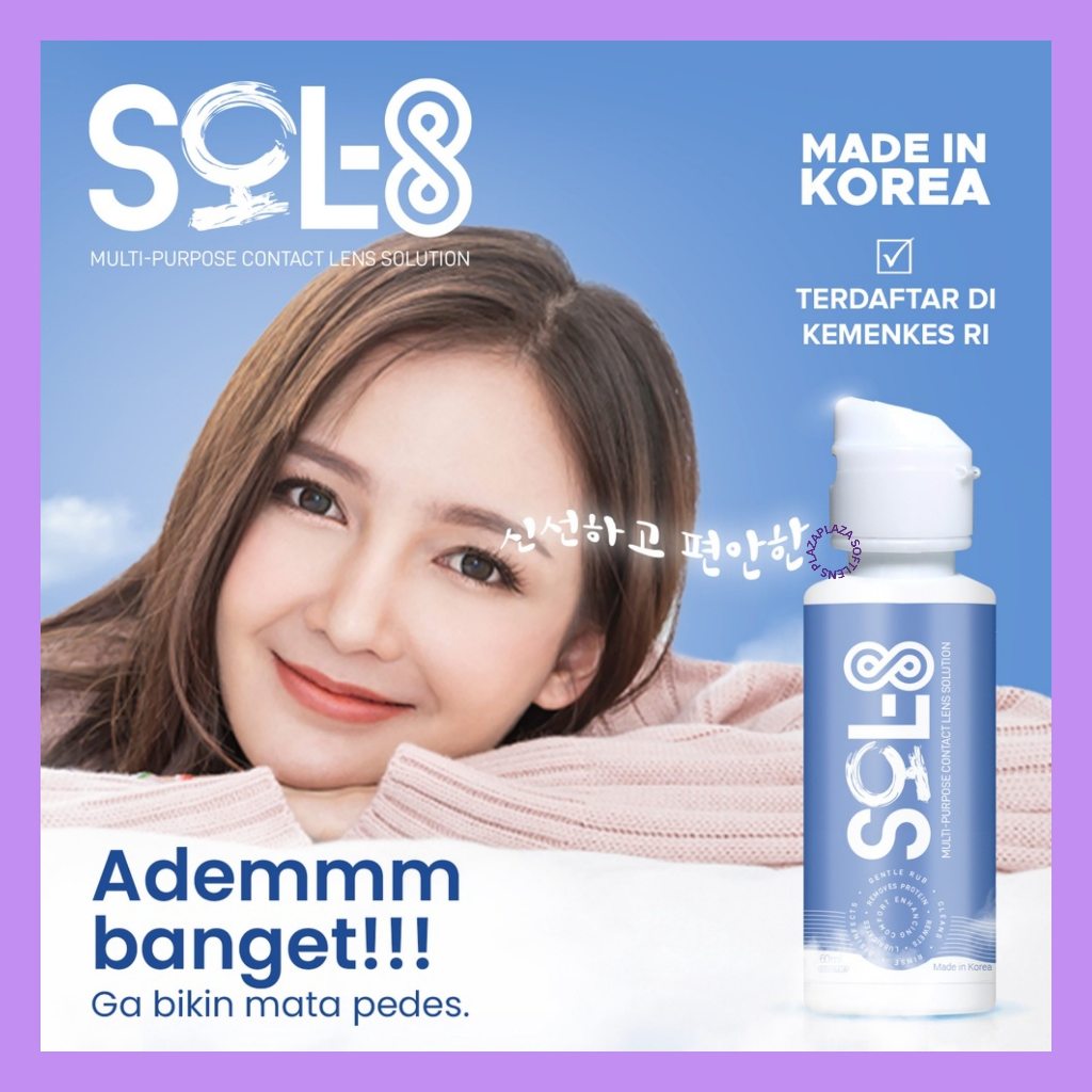 Jual CAIRAN SOFTLENS SOL8 60ML EXP 2028 | Shopee Indonesia