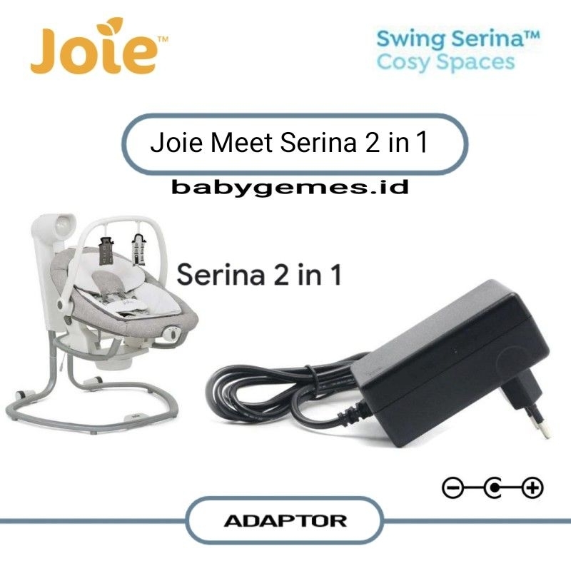 Jual Adaptor charger Joie Meet Serina 2 in 1 Swing and Rocker Shopee