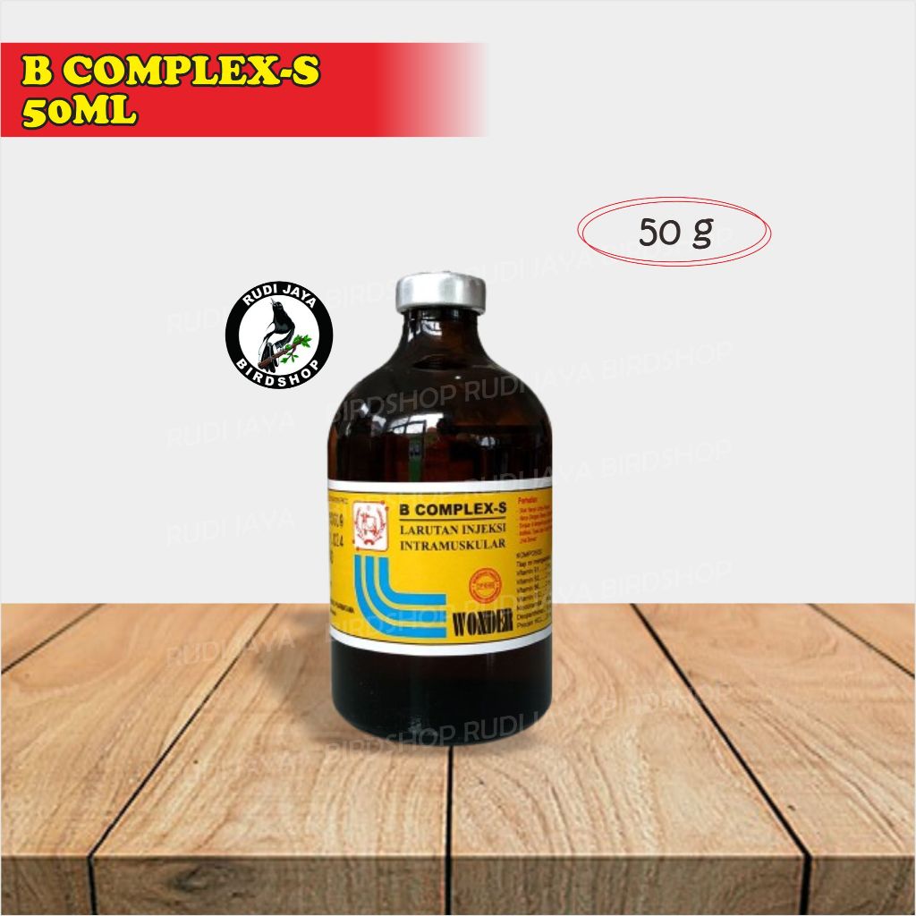 Jual VITAMIN B COMPLEX-S SUPER INJEKSI WONDER VITAMIN B KOMPLEKS HEWAN ...