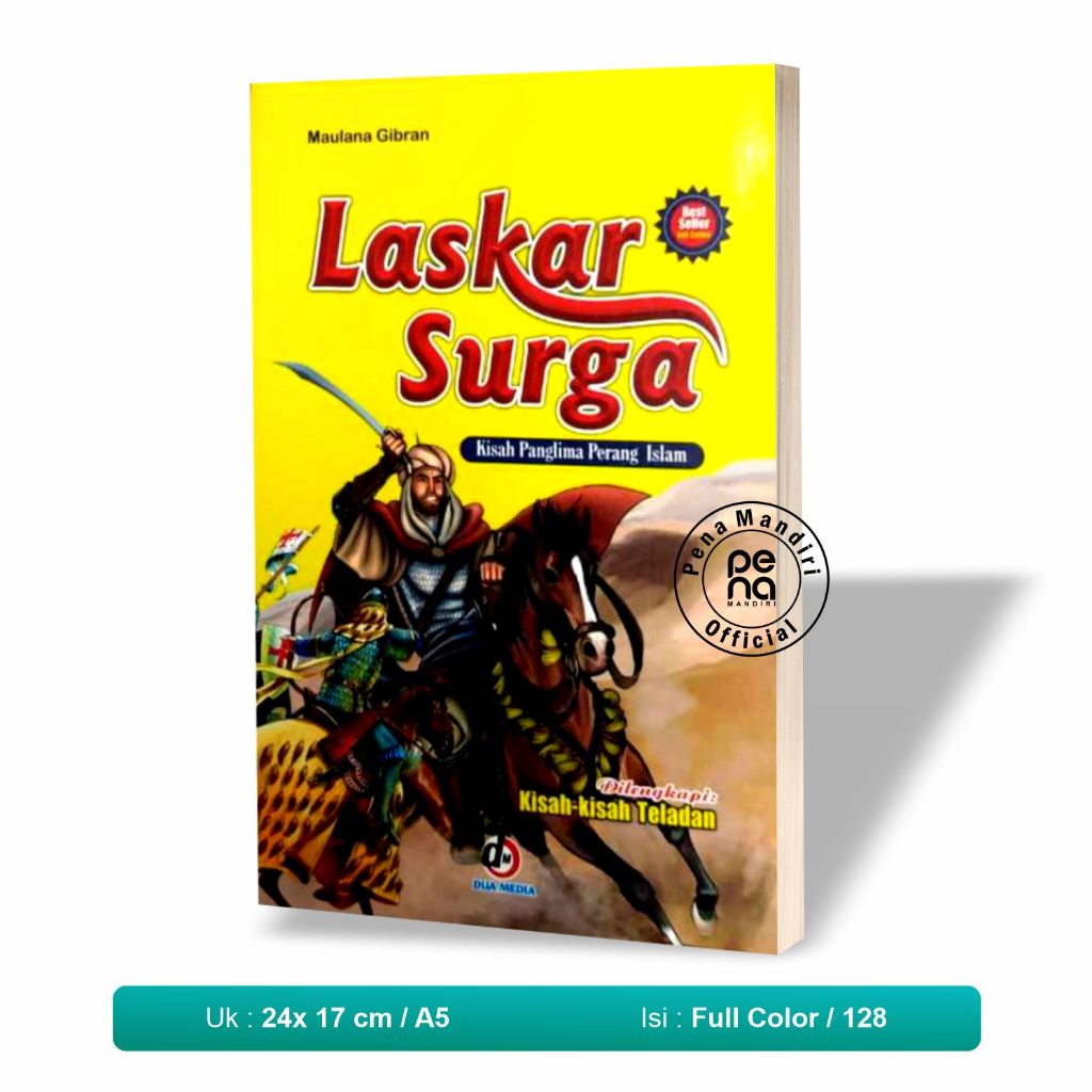 Jual Buku Islami Laskar Surga Kisah Panglima Perang Islam Dilengkapi ...