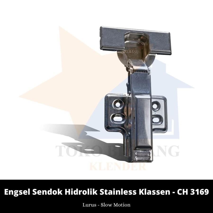 Jual Engsel Sendok Hidrolik Lurus Stainless Klassen - CH 3169 (pcs ...