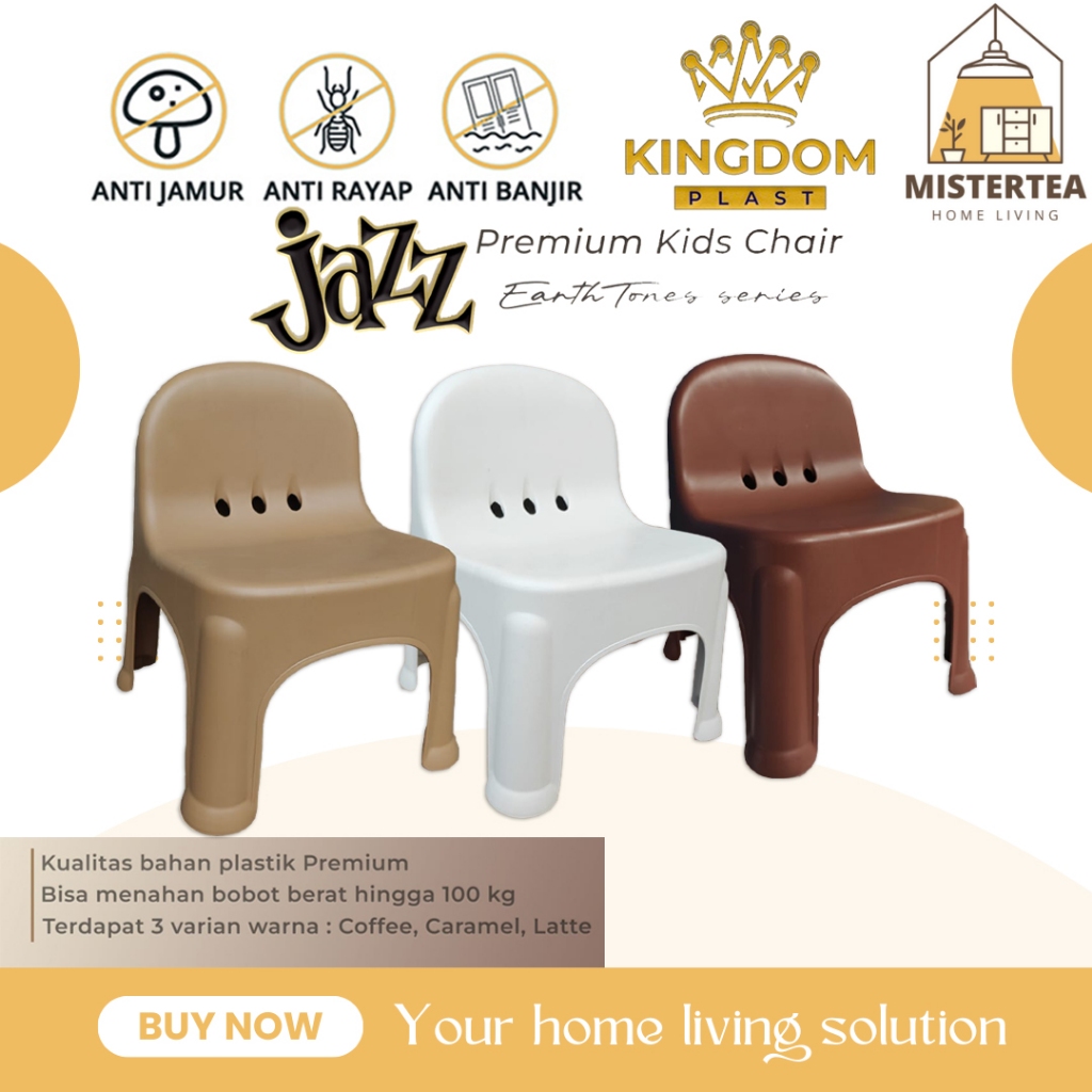 Jual [READY STOCK] KINGDOM PLAST JAZZ ROCK KURSI / BANGKU ANAK TUMPUK ...
